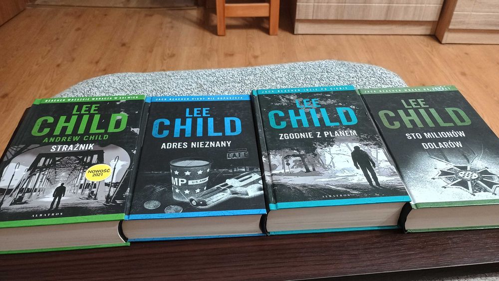 Lee Child Strażnik,Adres Nieznany,Sto Milionów Dolarów Zgodni z Planem