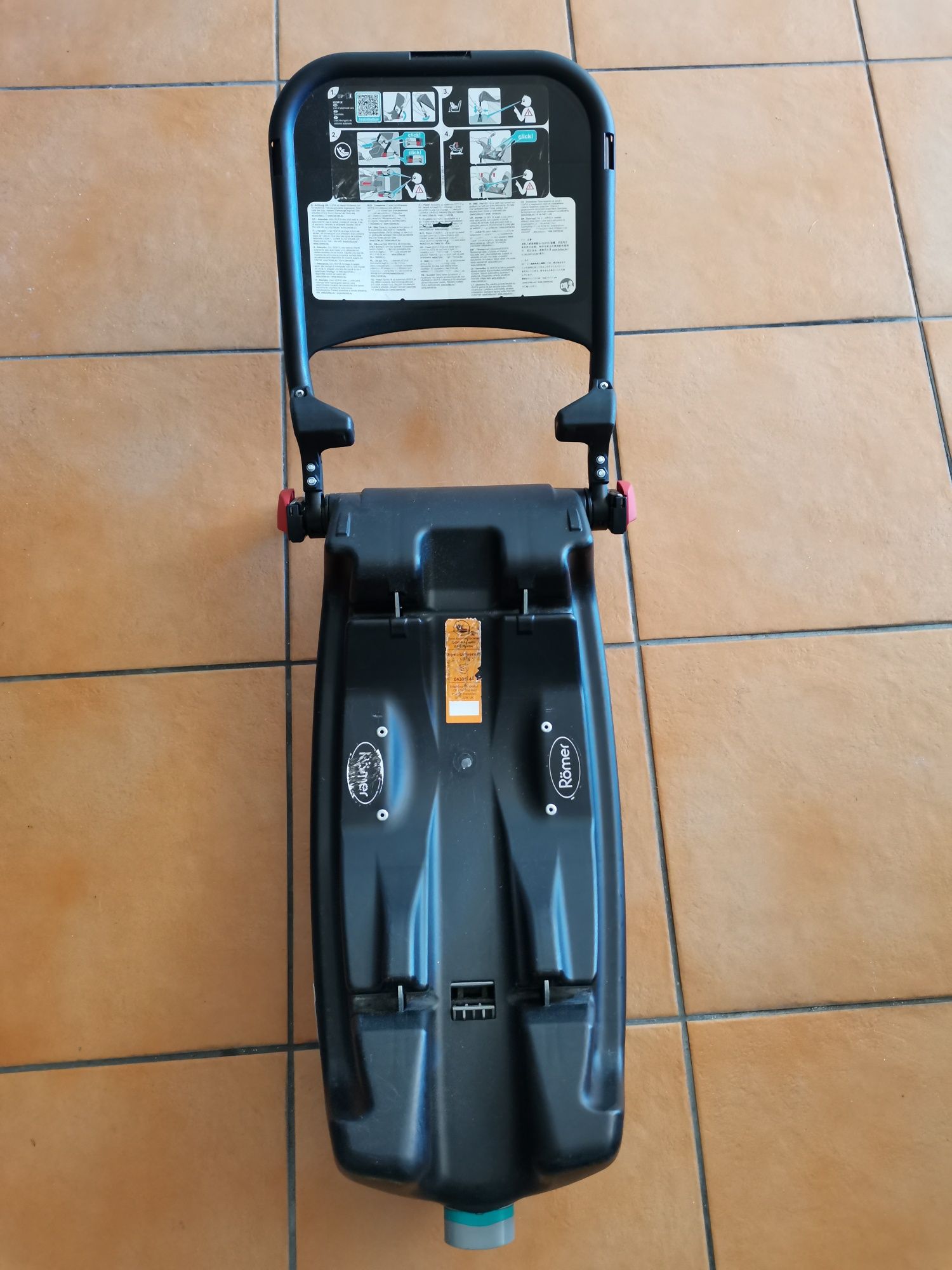 Conjunto de Carro, ovo e base isofix romer