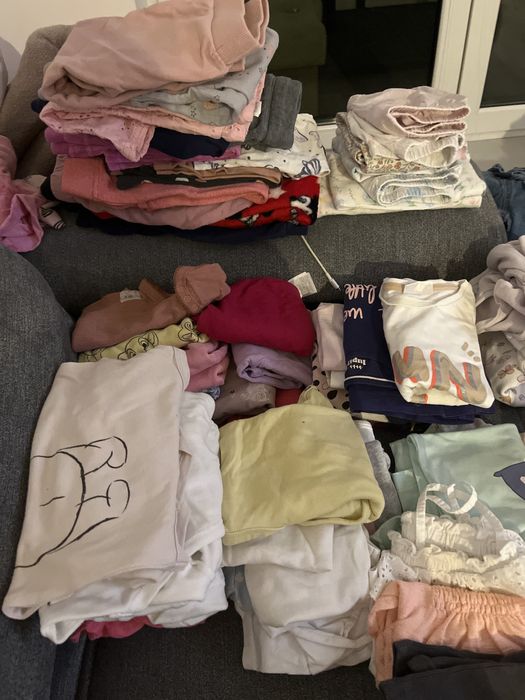 Ubranka dla dziewczynki. Rozmiar 74-86