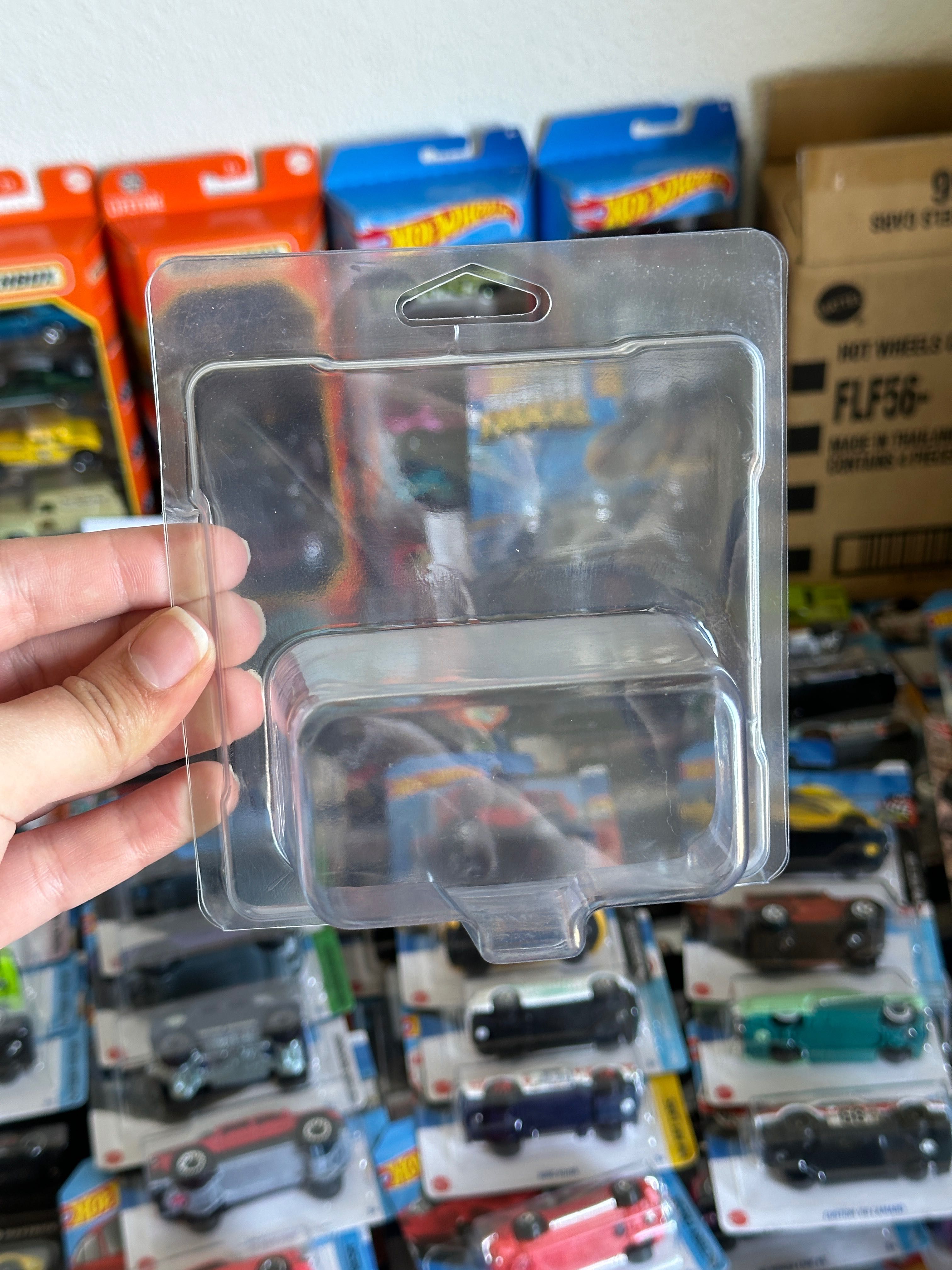 caixa protetora cartela hot wheels mainline Blister protector