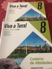 Manual e caderno de atividades 8 ano Viva a Terra 8 ano