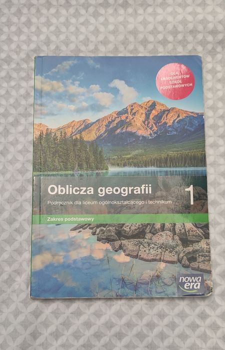 Podręcznik do geografii "Oblicza geografii 1" + inne podręczniki