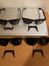 Oculos com bigode carnaval festas