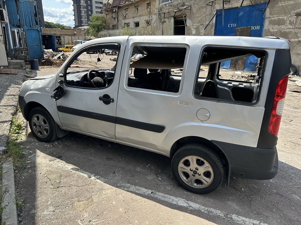 Продам Fiat Doblo 2013 р. 1.4 газ/бензин під відновлення