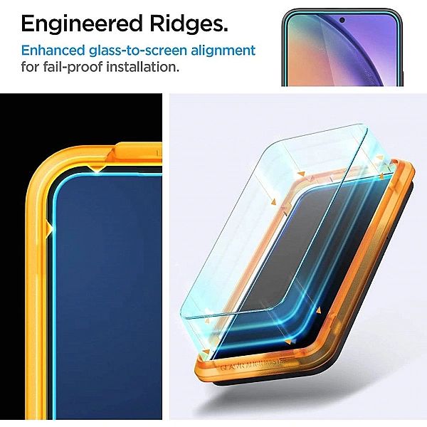 Szkło Hartowane Spigen Alm Glas.tr 2-Pack Galaxy A54/5G Clear