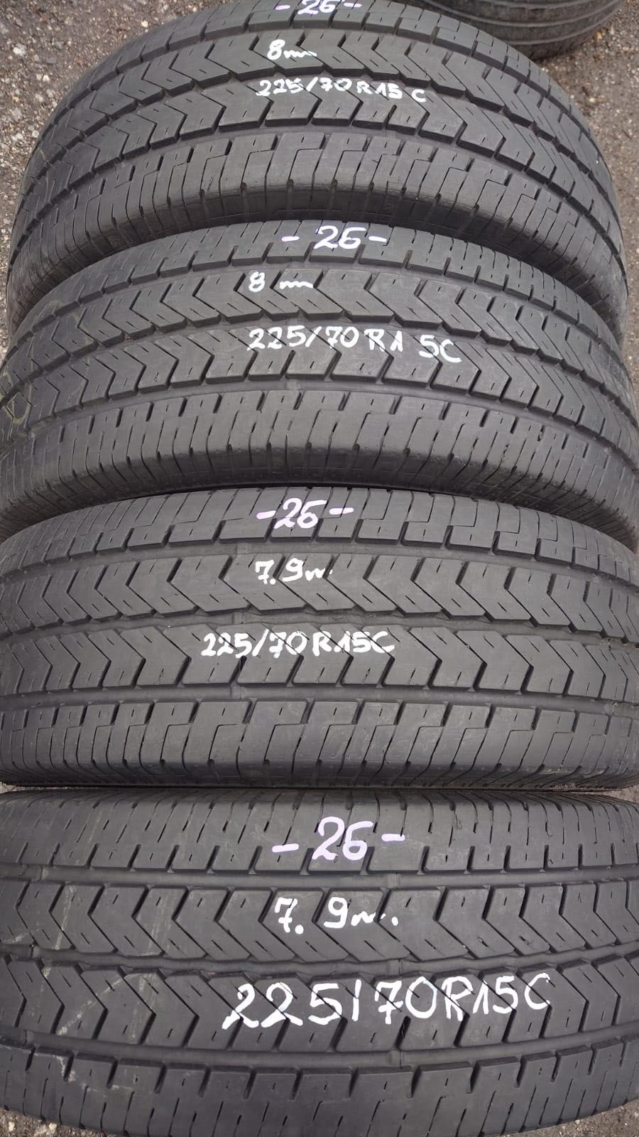 Opony letnie 225/70R15C VIKING TRANSTECH -4 szt