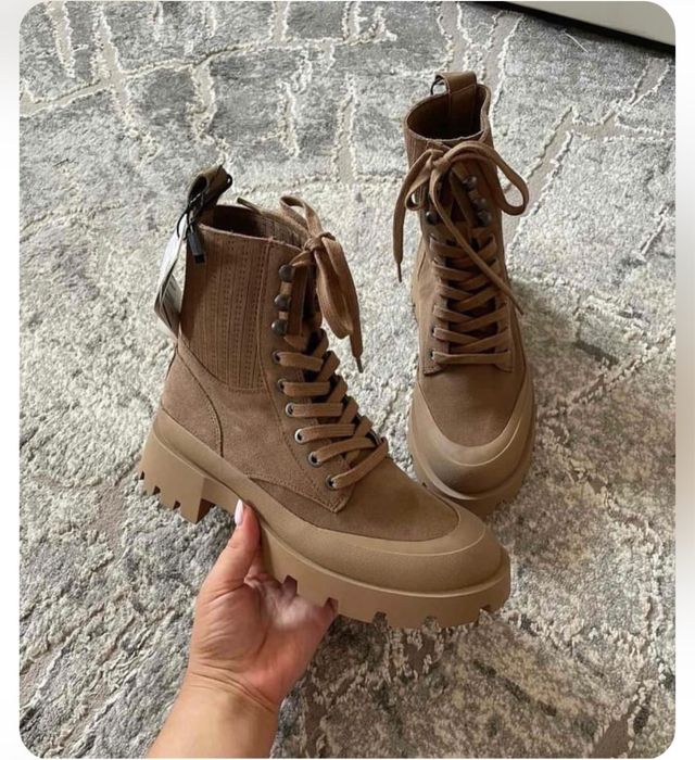 Ботінки шкіряні зара