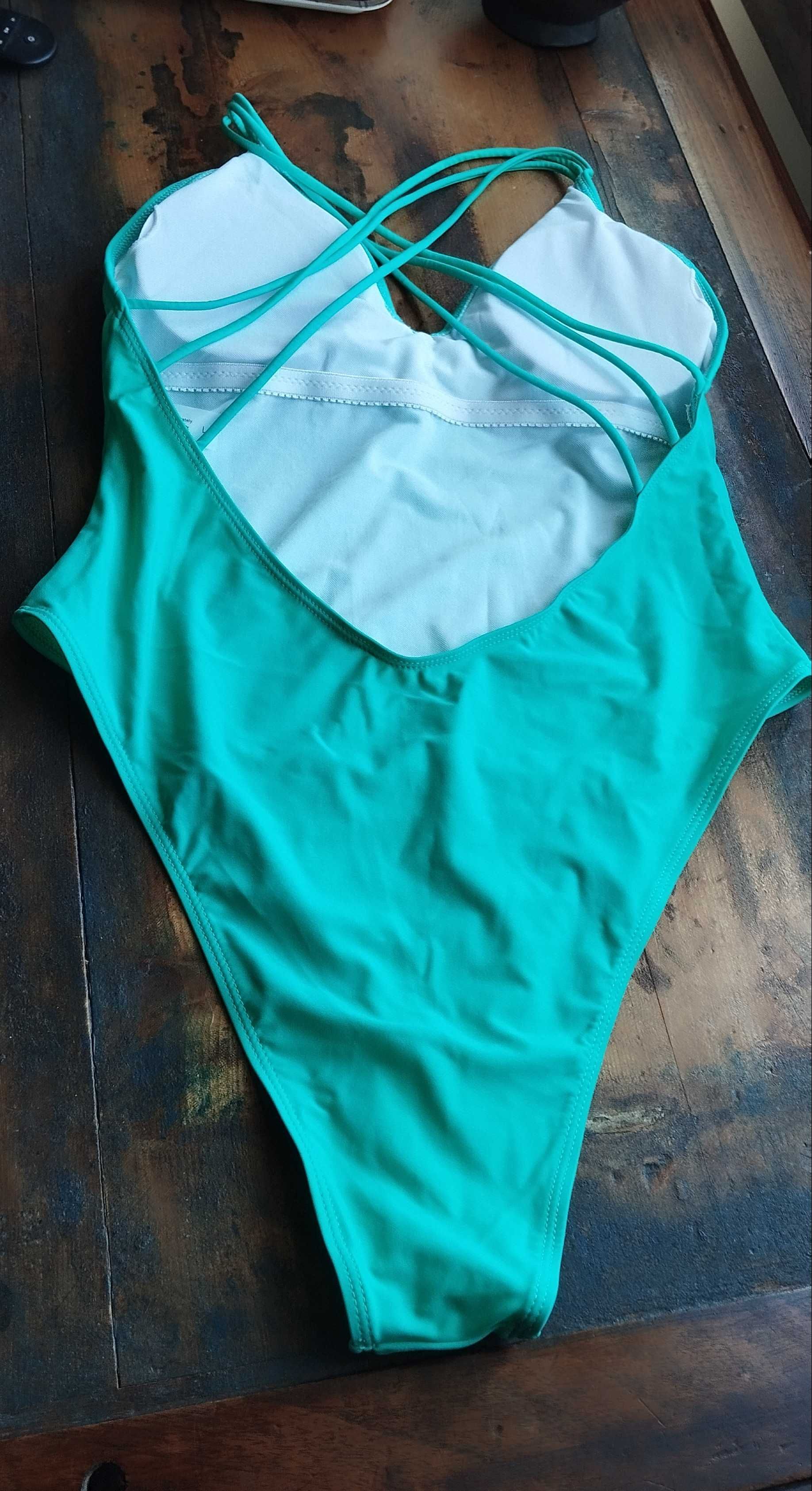 Fato de banho SHEIN novo verde água tamanho L