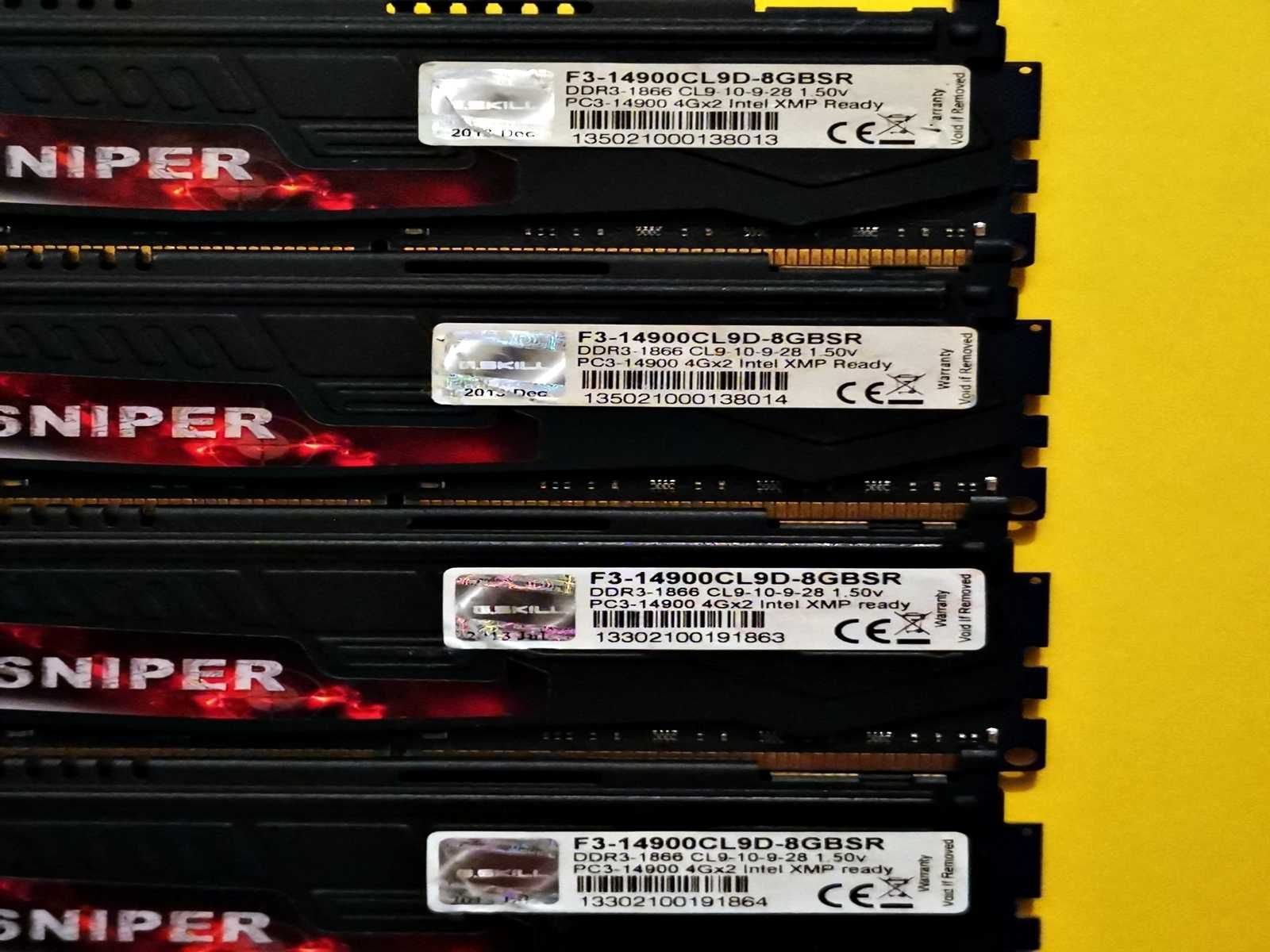 DDR3 16GB G.SkiLL SNiper 1866 -Komputer