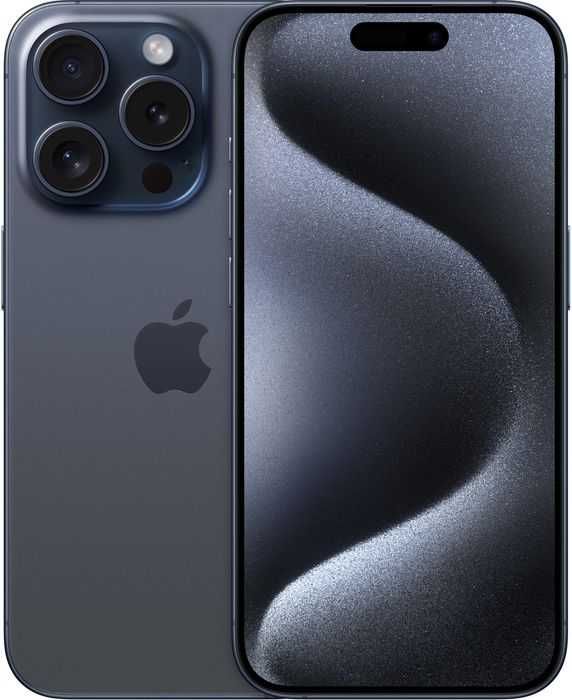 iPhone 15 Pro Max 256GB ESIM Tytan Błękitny BATERIA 100% PREMIUM