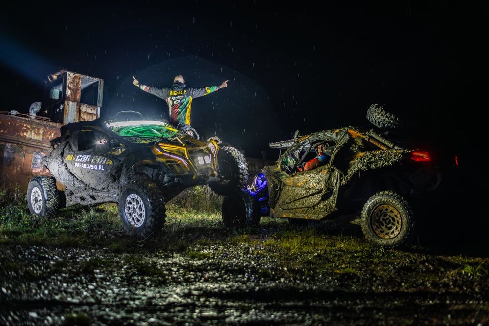 Wynajem Can-Am Maverick X3 Turbo RR 200 KM i quadów CFMOTO – Off-Road