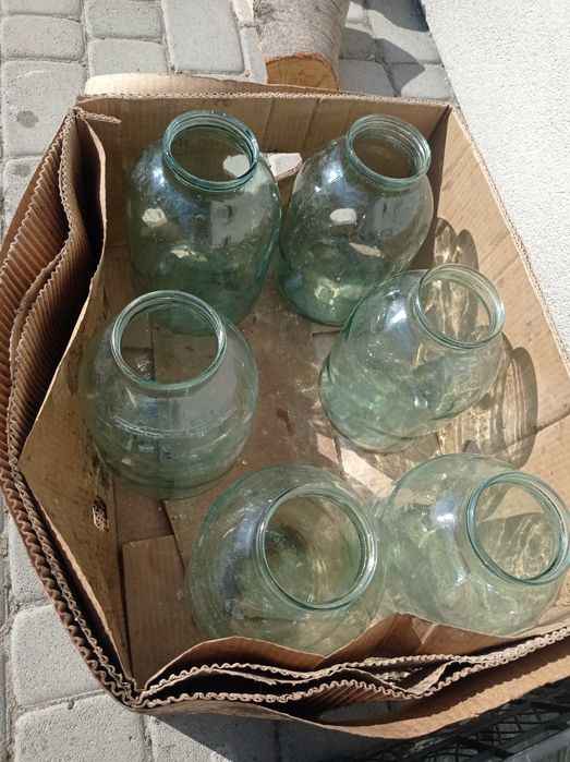 Банка  бутель  3 л - 10 шт Б/У