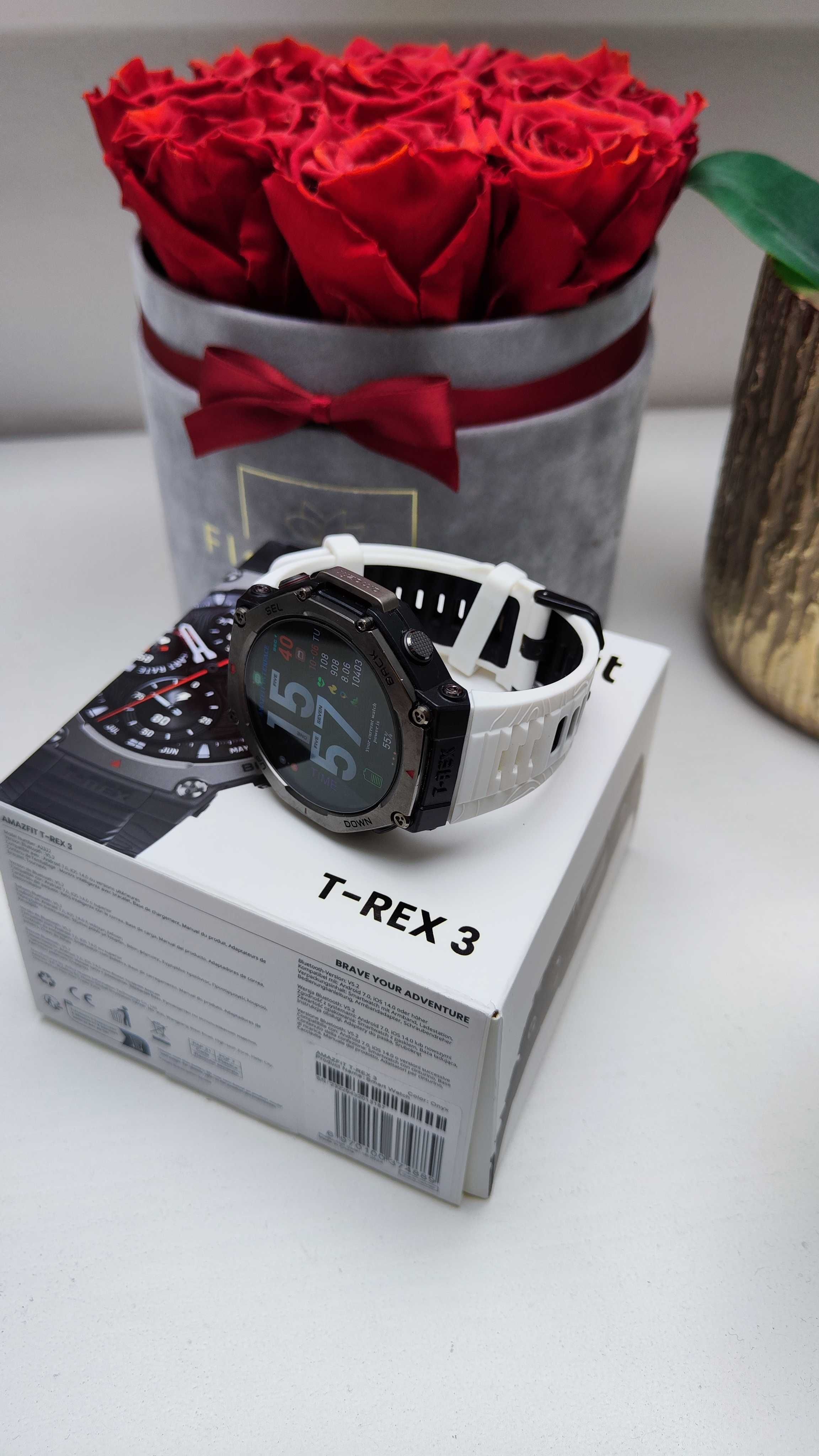 Zegarek Smartwatch Amazfit T-Rex 3 ONYX NFC  NOWY Gwarancja