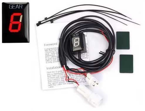 Wyświetlacz biegów Suzuki GSXR 600 GSXR 750 GSXR1000 Wszystkie lata