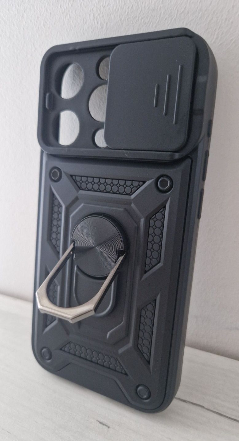 Slide Camera Armor Case do Iphone 14 Pro Czarny