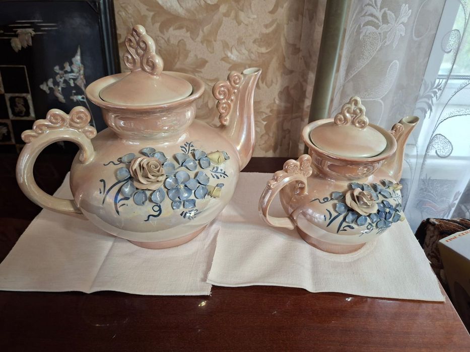 Кераміка чайники, 2 шт, набір, нові