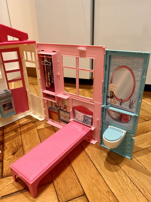 Skladany domek Barbie