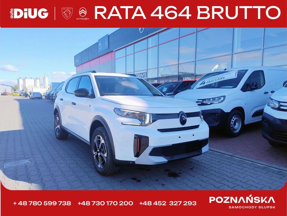 Citroën C3 Aircross Abonament 223 zł / 2 lata / przebieg do 30 tyś km