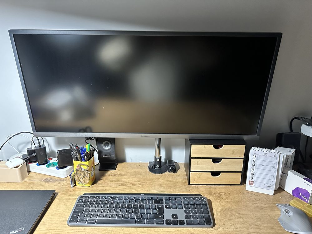 Samsung Monitor 34,5' S34J550WQ VA 3440x1440 75Hz