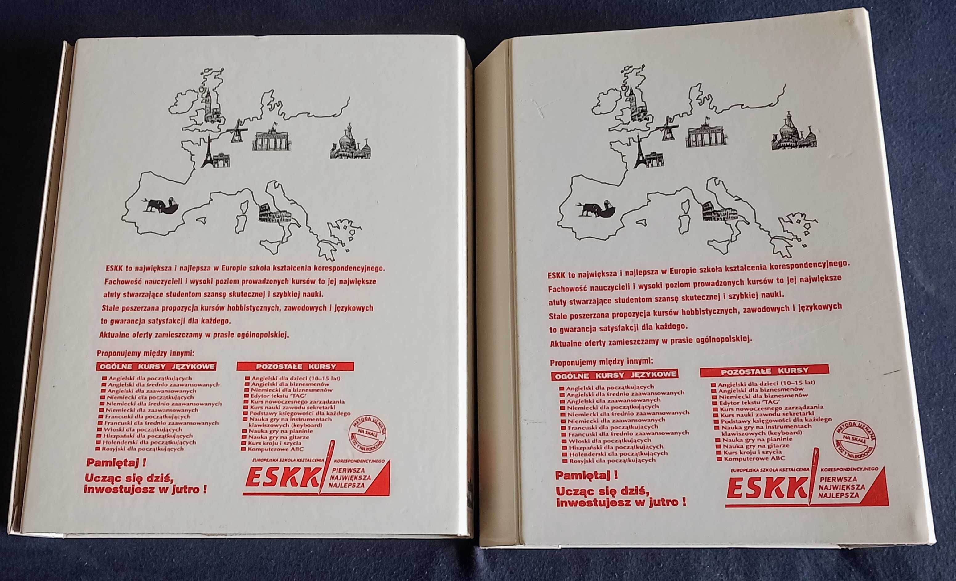 ESKK Niemiecki dla początkujących lekcja 1-32 + kasety komplet