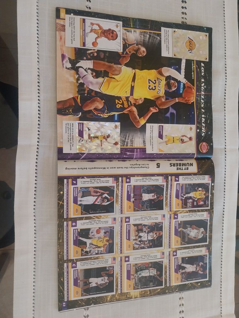 Caderneta Completa Nba 2021-22