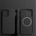 Iphone 15 - Capa de silicone líquido - carga magnética sem fio