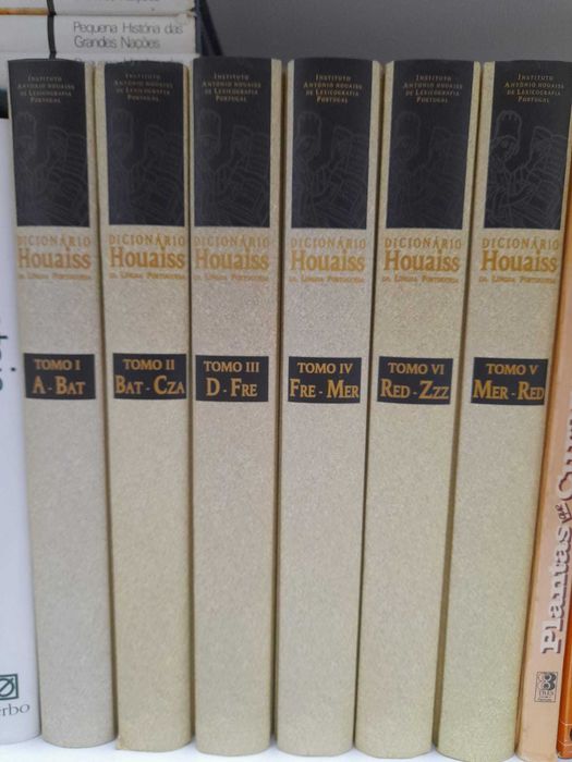 Dicionário Houaiss da Língua Portuguesa - 6 volumes