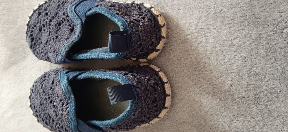 Espadryle H&M 25 buty dziecięce dziewczynka wiosna lato