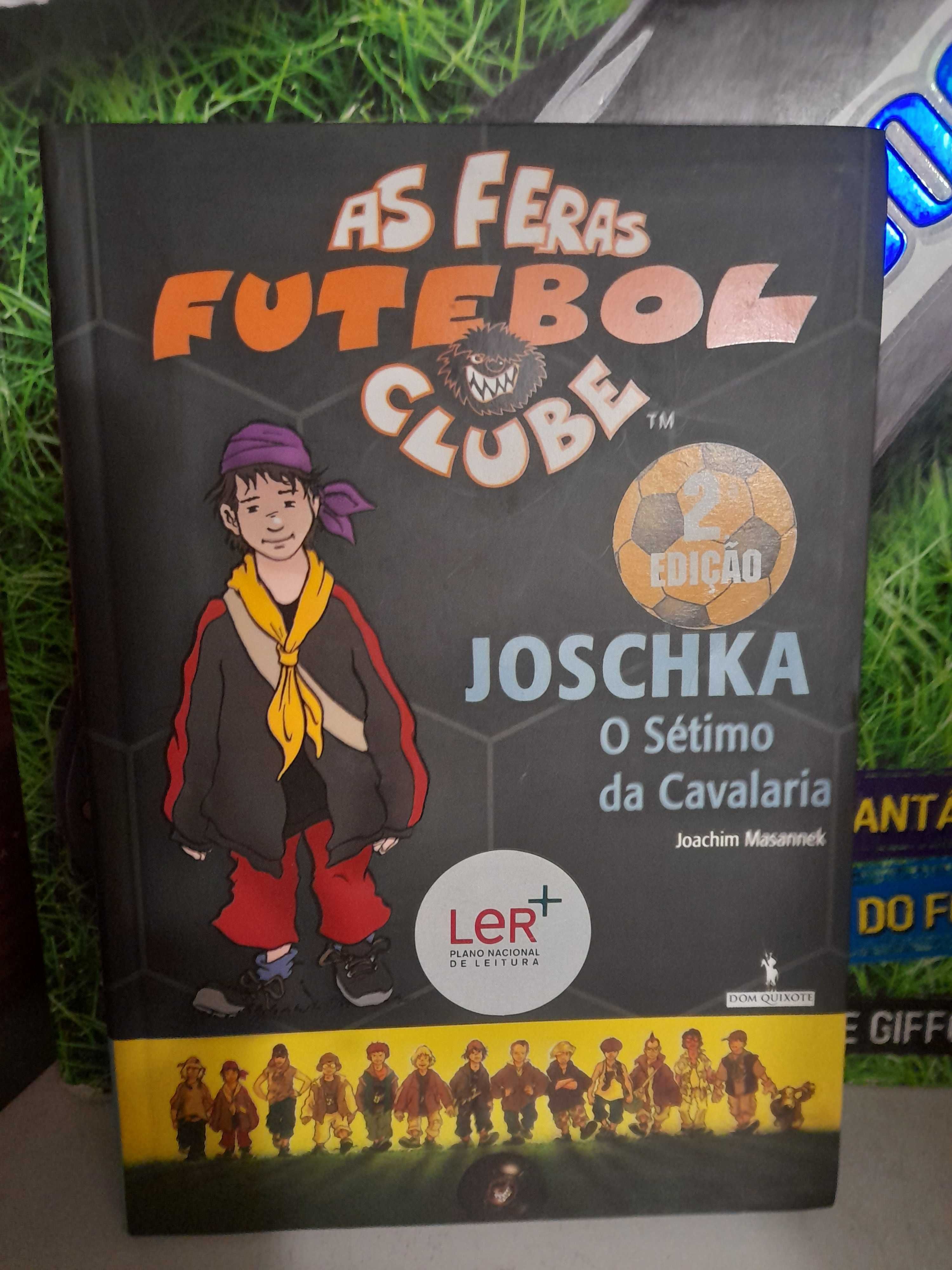 Livros As feras do clube de futebol e É goloooo!