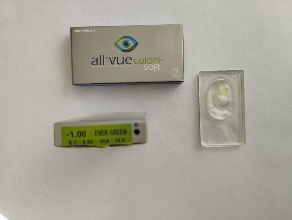 Soczewki kontaktowe kolorowe -1.00