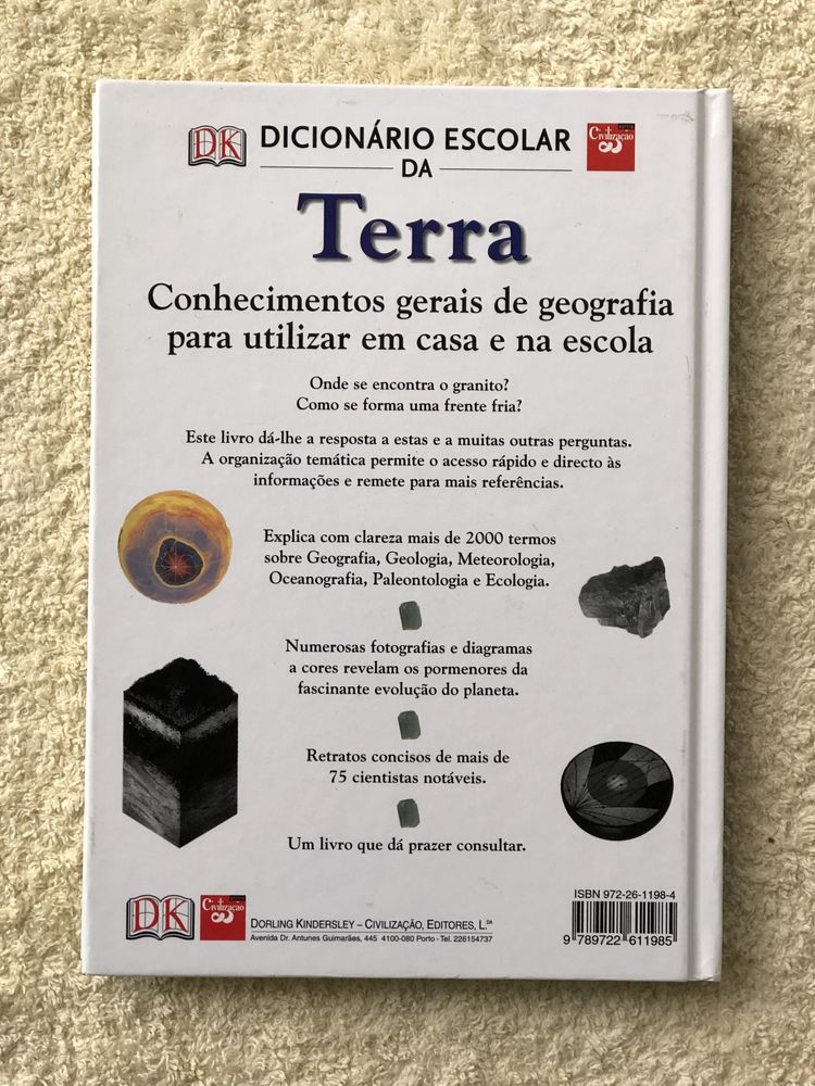 Dicionário escolar da Terra.