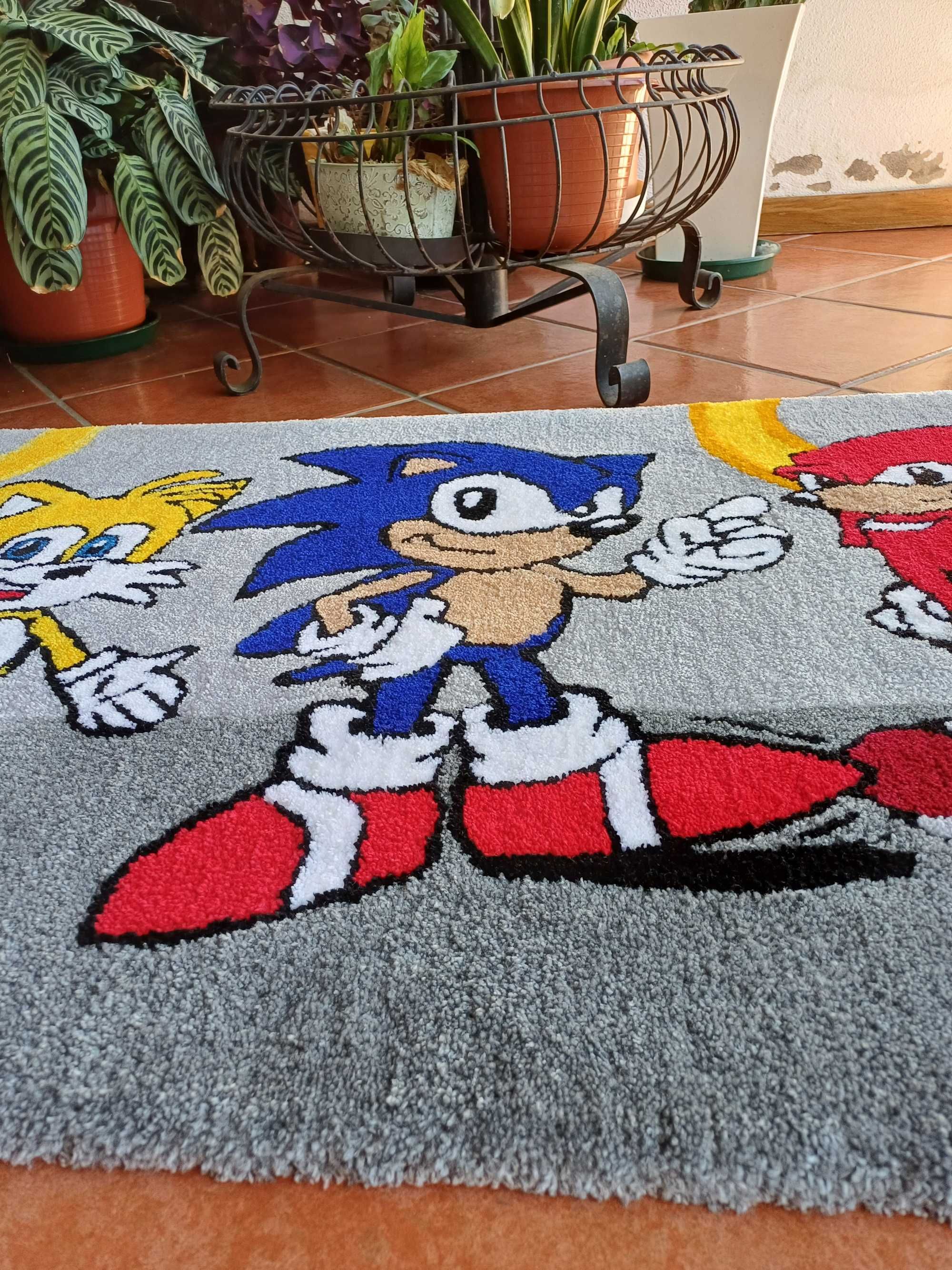 Tapete de criança personalizado e confortável "Sonic"