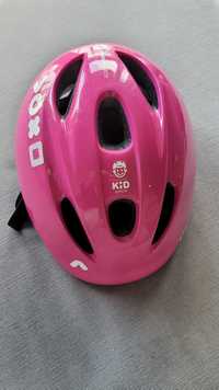 Kask rowerowy b-twin dziewczęcy