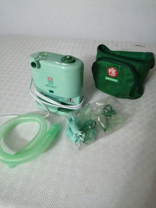 Máquina de vapores Projet seminova com acessórios e bolsa