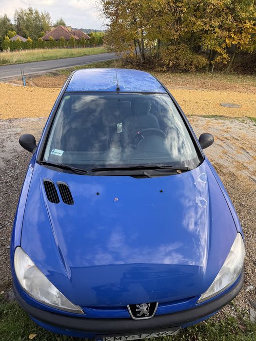 Peugeot 206 uszkodzony