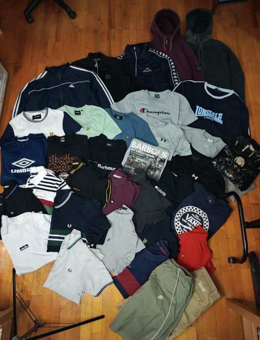 Пак речей Pit Bull, Lonsdale, Fred Perry, Peaceful Hooligan, Adidas