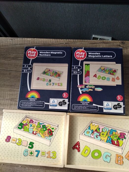 Klocki edukacyjne 2 szt. Montessori