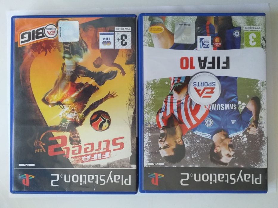 Jogos de PS2 e PC