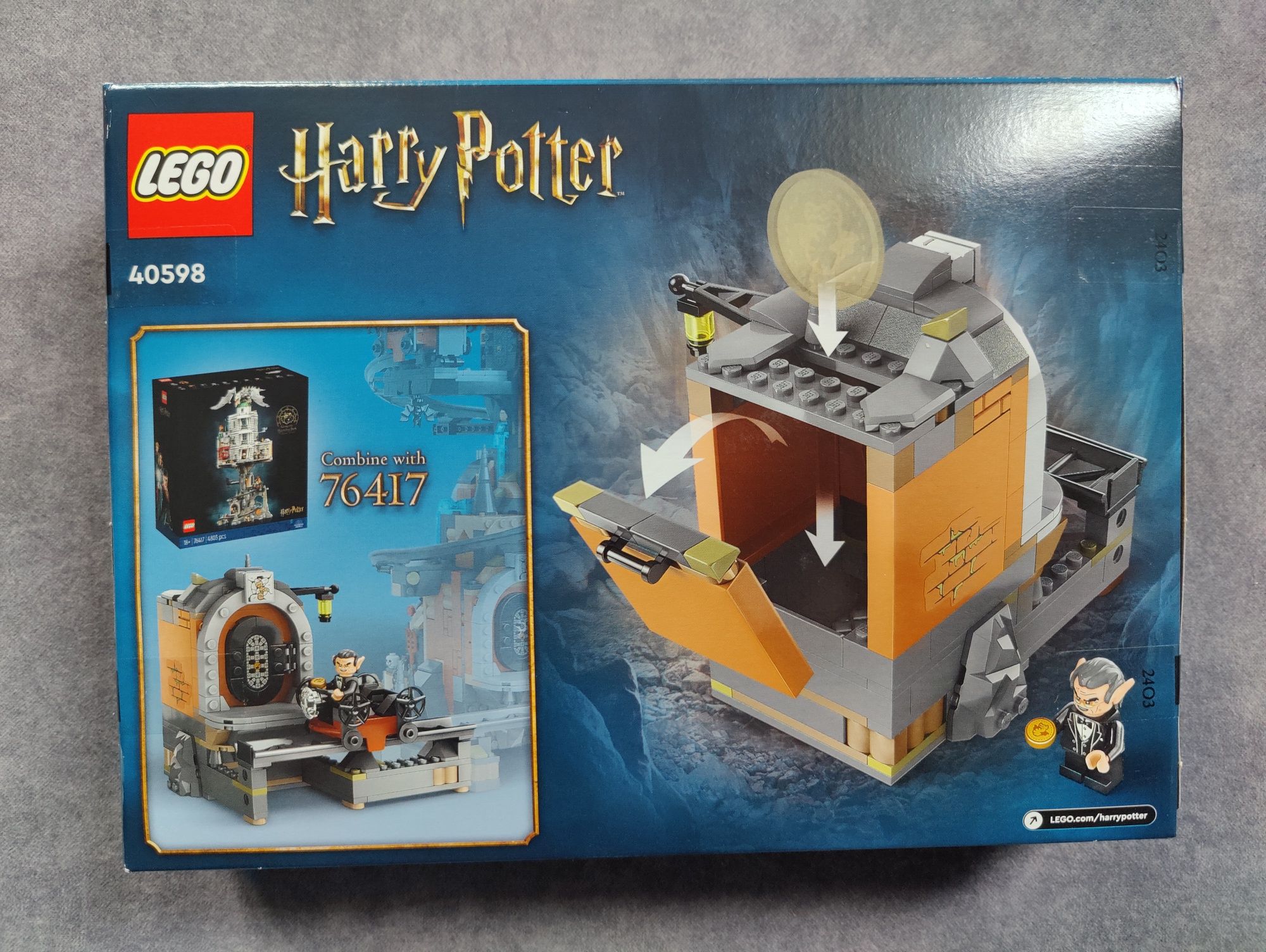 Lego Harry Potter 40598 Skrytka w Banku Gringotta