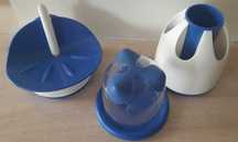 Conjunto acessórios wc tupperware