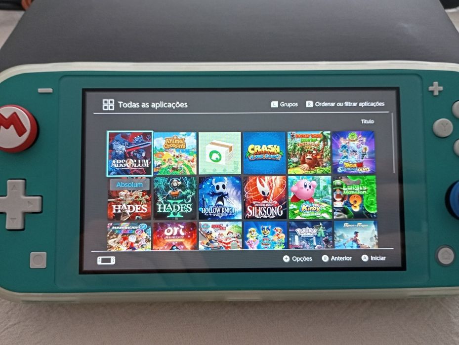 Nintendo Switch Lite Nova e Completa