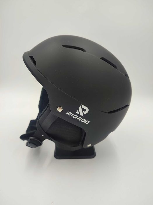 RIOROO Kask narciarski czarny rozmiar S 52-55cm