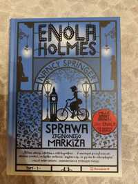 książka Enola Holmes Sprawa Zaginionego Markiza - Nancy Springer