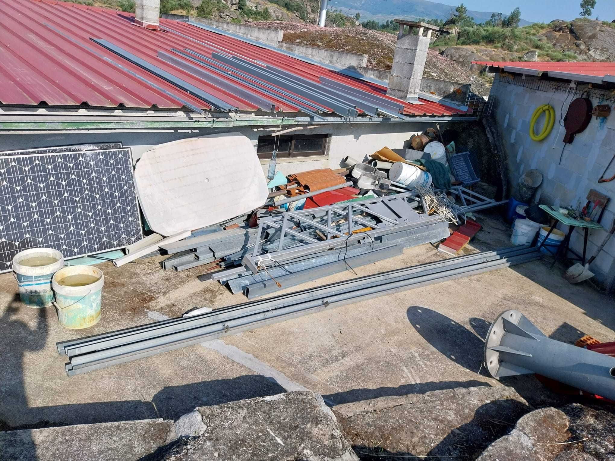 Peças para rastreador solar