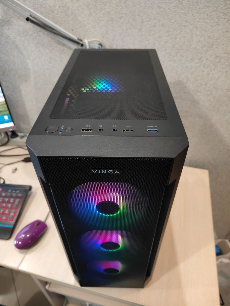 Потужний ПК i5-12400F/B760m/16Gb DDR5-5600/SSD 512 Gb/700W