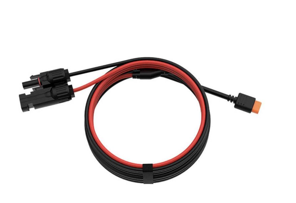 2 sztuki - kabel EcoFlow MC4 do paneli fotowoltaicznych XT60i 2.5m