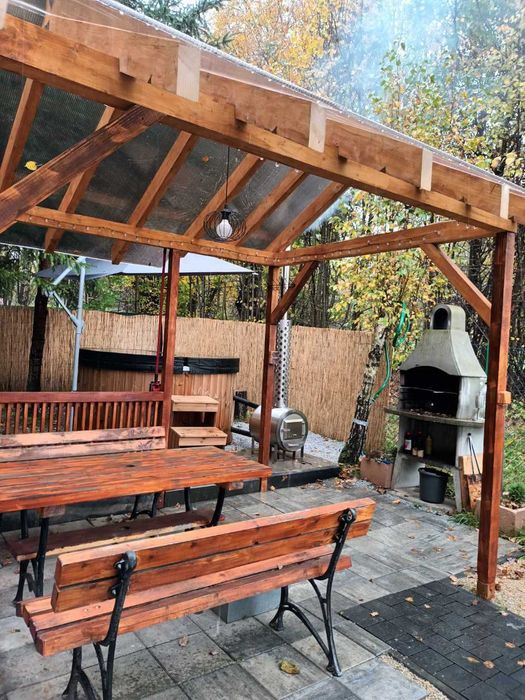 Domek nad Jeziorem Żywieckim z Balią