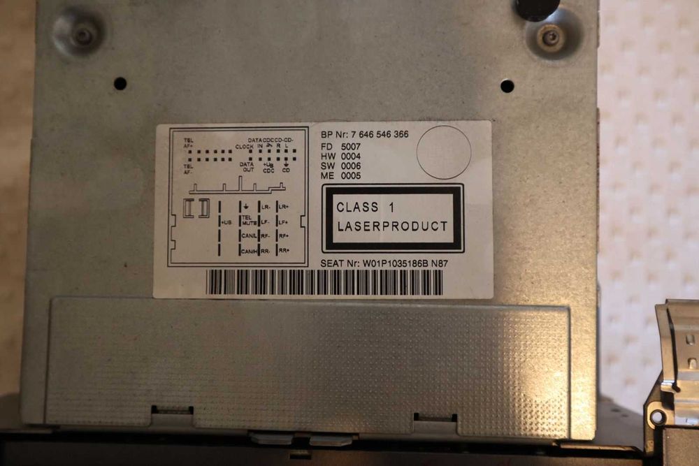 Rádio SEAT Leon 1P - Em Excelente Estado!