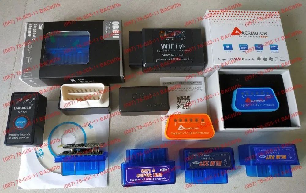 WiFi Версія 1.5 / 2.1 чіп Pic18F25K80 автосканер ELM327 OBD2 діагност