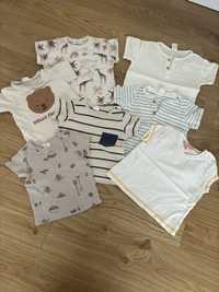 Letnie ubranka niemowlęce (tshirt i spodenki)